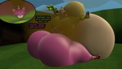 2girls amy_rose anthro anthro_only fart fart_cloud fart_fetish fart_in_mouth fart_inflation farting fat female female_only inflation nightsoil obese overweight smell sonic_(series) surge_the_tenrec