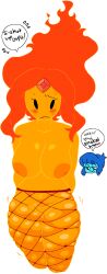 flame princess from adventure time by dream-cassette