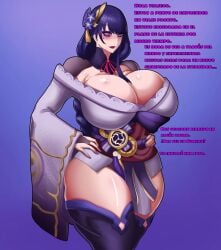 raiden shogun from genshin impact by gorani