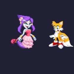 animated big_belly ghost_girl inflation lah mobian_(species) pixel_art project_x_love_potion_disaster sega sonic_(series) sonic_the_hedgehog_(series) tails