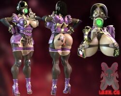 3d big_ass big_breasts bimbo bimbofication body_modification brain_drain brainwashing buttplug drone dronification fishnets gag high_heels hypnosis ibex-cg latex latex_suit mileena mind_break mind_control mortal_kombat mouth_gag personality_change plug_(sex_toy) property shotoshinobi_(ibex) swirly_eyes tech_control walleyes