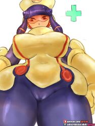 1girls 2020 big_breasts cameltoe clothed female female_only girlsay meddy.exe mega_man mega_man_battle_network nipple_bulge orange-tinted_eyewear solo solo_female standing thick_thighs tight_clothing tinted_eyewear visor voluptuous wide_hips