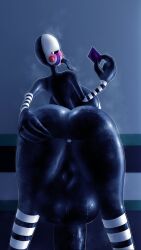 1futa 3d anus areola areolae ass backsack balls big_ass big_balls big_breasts black_body black_sclera blush breasts classic_fnaf_2_marionette classic_fnaf_2_puppet condom five_nights_at_freddy's five_nights_at_freddy's_2 futa_only futanari huge_ass huge_balls large_ass looking_at_viewer looking_back marionette_(fnaf) nipples original_fnaf_2_marionette original_fnaf_2_puppet puppet_(fnaf) rohaz tagme white_areola