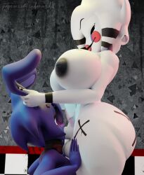 3d 3d_(artwork) areolae artist_name balls big_breasts blowjob blush bonfie bonfie_(cryptia) bonnie_(cally3d) bonnie_(fnaf) breasts cally3d clazzey codabun cryptiacurves deepthroat face_fucking fazclaire's_nightclub five_nights_at_freddy's five_nights_at_freddy's_2 fnaf fredina's_nightclub futanari genderswap genderswap_(mtf) hi_res hourglass_figure huge_breasts marie_(cally3d) marie_(cryptia) marionette_(fnaf) nipples oral oral_sex penis puppet_(cally3d) puppet_(fnaf) rule_63 scottgames simple_background size_difference thick_thighs wide_hips