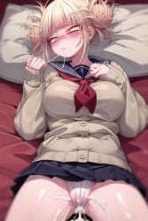 ai_generated cum cum_on_body himiko_toga my_hero_academia