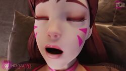 1boy 1girls 3d animated brown_eyes brown_hair d.va hentaivr light-skinned_female light-skinned_male light_skin longer_than_30_seconds looking_at_viewer missionary_position nipples_visible_through_clothing overwatch pov see-through_clothing sex small_breasts sound straight tagme vaginal_penetration video xordel