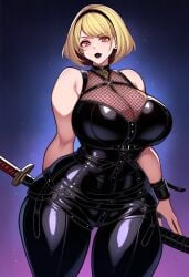 1female 1girls ai_generated ashley_graham big_breasts bimbo breasts curvy curvy_body curvy_female curvy_figure dan16369336 female female_only resident_evil resident_evil_4 solo solo_female tagme thick twitter_link wide_hips