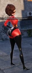 3d 3d_(artwork) blender_(software) elastigirl helen_parr large_ass smitty34 tagme the_incredibles thick_thighs voluptuous voluptuous_female