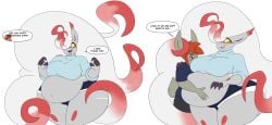 bbw big_breasts breasts cinderace dani_(dewwydartz) dewwydarts dewwydartz female hisuian_zoroark john_(dewwydartz) overweight pokemon pokemon_(species) tagme thick_thighs wide_hips zoroark