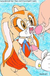 anthro cream_the_rabbit cum cum_in_mouth cum_inside cumdrip erection facial fellatio female hairless_pussy handjob male masturbation oral oral_sex penis prophet pussy sex sonic_(series) straight uncensored