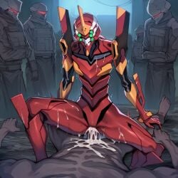 3dol2 ai_generated cum cum_in_pussy cum_inside neon_genesis_evangelion novelai robot robot_girl