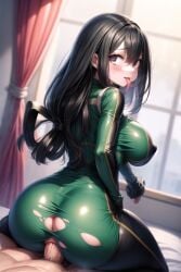 ai_generated ass behind_view my_hero_academia penetration tsuyu_asui