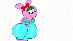 big_butt boobs bosom doodle_toons jellybean tight_pants