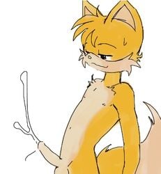 1boy anthro battle_angel battleangel beay canine cum cumshot fox fur furry_ears furry_tail male male_only orgasm penis solo sonic_(series) sonic_the_hedgehog_(series) sonic_the_hedgehog_2 tail tails