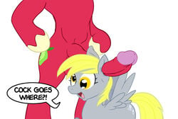 big_macintosh_(mlp) derp derpy_hooves earth_pony equine fail friendship_is_magic furry furry_only horse mindfuck my_little_pony orange_eyes pegasus penis pony straight_hair tail what wings