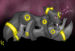 2010 cunnilingus eeveelution female feral fur furry_ears furry_tail male nintendo oral oral_sex penis pokemon pokemon_(species) precum razile sex straight tail umbreon