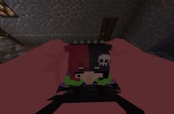 1boy 1girls 3d animated bigger_female blowjob cock_hungry cum cum_in_mouth cum_inside ellie_walls_(odysseyellie) freckles freckles_on_face goth goth_girl horny_female indoors minecraft no_sound patrick_star pov_eye_contact schnurritv size_difference skull_hair_ornament smaller_male tagme video wink winking_at_viewer