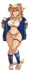 big_breasts breasts cleavage fejess96 female female_focus female_only goya_(lucyfercomic) lucyfercomic original original_character thick_thighs wide_hips