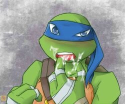 cum cum_in_mouth gay leo leonardo leonardo_(2012) leonardo_(tmnt) mukuto nickelodeon non-human nsfw teenage_mutant_ninja_turtles teenage_mutant_ninja_turtles_(2012) tmnt tmnt_2012 yaoi