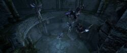 animated bethesda_softworks captured_heroine chaurus chaurus_hunter defeated defeated_heroine group_rape holding insect_wings insects mp4 multiple_girls sister_of_avelorn skyrim sound tagme the_elder_scrolls video