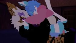 2boys 3d animated chillout_vr erection femboy furry gay gay_sex knot male maplekitty mp4 penetration penis quietbluecat riding sound tagme thighhighs video vrchat