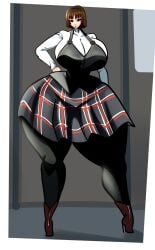 makoto niijima from persona by schnauzercito