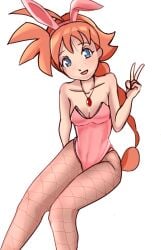 ahiru_(princess_tutu) bunnysuit female female_only fishnets nondraw princess_tutu solo solo_female