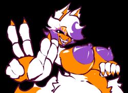 1girls big_breasts eyelashes female female_only five_nights_at_freddy's five_nights_at_freddy's:_sister_location fox fox_girl huge_breasts lolbit_(fnaf) robot robot_girl stormkinght thick_thighs