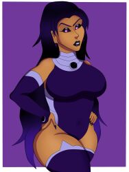 blackfire blackfire_(comics) blueartfiend dc dc_comics extraterrestrial komand'r leotard tagme teen_titans