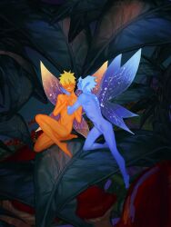 2boys alternate_version_available ass barefoot blonde_hair blue_skin caress caressing caressing_face closed_eyes couple cute detailed_background facial_markings fairy fairy_wings feet femboy flower flowers gay girly grin hi_res high_resolution highres kiwi_pug kneeling legs male male/male male_only naked naruto naruto_(series) naruto_shippuden nature nude nude_male on_knees orange_skin petite romantic romantic_couple sasuke_uchiha shounen_jump sitting smile smiling spiky_hair teeth teeth_showing thighs twink uzumaki_naruto whisker_markings whiskers yaoi yellow_hair