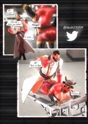 3d ass blush comic dash23 dialogue english_text fempyro medic_(team_fortress_2) on_table pyro sex sfm source_filmmaker team_fortress_2