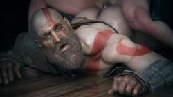 3d age_difference animated ass bald bald_man bara beard bearded big_ass bubble_ass bubble_butt daddy dilf faceless_male fat_ass gay gay_anal gay_sex gaymer93 gif god_of_war kratos looking_at_viewer looking_pleasured lying lying_on_stomach lying_on_table male/male male_only muscular muscular_ass muscular_bottom muscular_male nude old_man older_male older_man_and_younger_boy size_difference small_dom_big_sub small_top_big_bottom smaller_penetrating thick_ass younger_dom_older_sub younger_penetrating_older