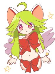 anthro bow_ribbon rat_god rat_god_(mad_rat_dead) ribbon ribbon_bra ribbon_panties