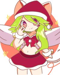 anthro christmas christmas_outfit rat_god rat_god_(mad_rat_dead) santa_hat