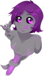 femboy grey_skin humanoid komixxy monster monster_boy purple_nipples purple_penis tentacle tentacle tongue twink