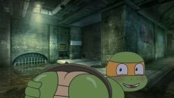 animated anthro ass ass_up gay green_skin looking_pleasured michelangelo shaking_butt shell showing_off solo spanky15 tagme teenage_mutant_ninja_turtles turtle video