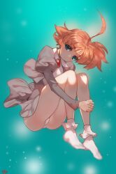 ahiru_(princess_tutu) female female_only panties princess_tutu solo solo_female upskirt ydh2101