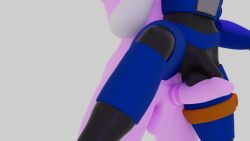 big_penis black_penis blue_body bug male penis pink pink_fur pink_penis robot spider teasing