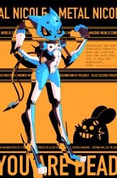 abs absurd_res animatronic anthro armor blue_body blue_fire breasts cartoon_network claw_(weapon) claws claws_out colored_fire digital_media_(artwork) domestic_cat dr._eggman english_text eyewear facial_hair felid feline felis female fire genitals headgear hi_res humanoid lagomorph leporid looking_at_viewer machine male mammal mature_female melee_weapon metallic_body moustache nicole_watterson nipples nude orange_eyes padding paws pin_button ponporio_(artist) pupils pussy rabbit raised_claws richard_watterson robot robot_eyes robotic_arm robotic_leg robotization sega simple_background slit_pupils solo solo_focus sonic_(series) sonic_the_hedgehog_(series) spikes tail tail_flame text the_amazing_world_of_gumball weapon white_body