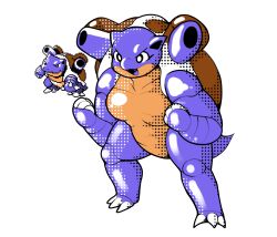 2d blastoise corroart female female_focus female_only nintendo pokémon_(species) pokemon