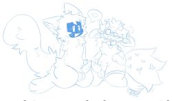 cassiebean frotting furry furry_only gay male original_characters