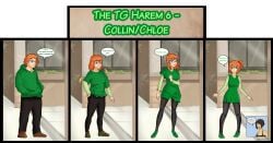 comic english_text genderswap_(mtf) harem mtf_transformation page_6 text themightfenek