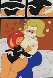 3barts ass big_ass big_breasts breast_sucking lactating lammy_lamb lesbian maid mama_parappa playstation sony sony_corporation sony_interactive_entertainment um_jammer_lammy yuri