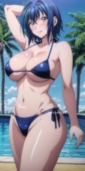 ai_generated arisato_yu big_breasts bikini high_school_dxd xenovia_quarta