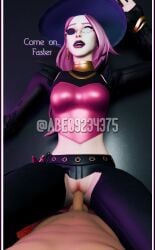 female fortnite fortnite:_battle_royale harpy_haze_(fortnite) haze_(fortnite) pink_hair ripped_pants sex vaginal_penetration