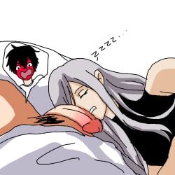 cock condorenox7 dick hetalia kamamoto lolita long_hair penis sasa sassachi sleeping toji_kamamoto worldflags_fa zasa