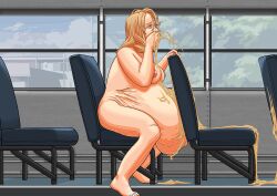 after_sex big_belly blonde_female blonde_hair bus cellulite cum cum_dump cum_on_stomach cum_vomit cumflation e-ward excessive_cum huge_belly huge_stomach naked nude nude_in_public public_nudity public_transportation stomach_inflation vomiting_cum