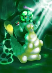 2d anthro bug caterpie female female_focus female_only nintendo pokémon_(species) pokemon