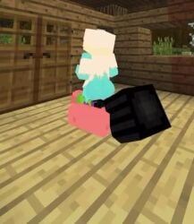 allie_(slipperyt) animated cowgirl_position minecraft reverse_cowgirl_position schnurritv sound tagme video