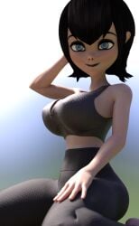 1girls 3d 3d_(artwork) athletic athletic_female big_ass big_breasts breasts brown_hair busty digital_media_(artwork) eyebrows eyelashes eyes female female_only fit fit_female hair hips hotel_transylvania hourglass_figure huge_ass huge_breasts large_ass large_breasts legs light-skinned_female light_skin lips mature mature_female mavis_dracula thick thick_hips thick_legs thick_thighs thighs top_heavy upper_body vampire voluptuous vtemp waist wide_hips yoga_pants